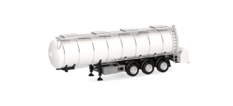 Herpa 076463-003 - H0 - Lebensmitteltank-Auflieger Feldbinder - weiß